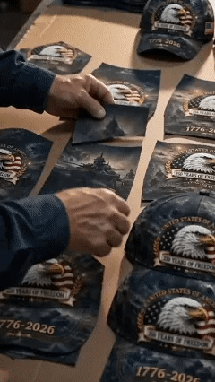 ✨250 Years of Freedom Eagle Cap | Embroidered Patriotic Vintage Baseball Hat – 1776–2026 American Tribute Edition